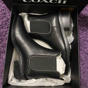 Coach Women's Bowery Beadchain Chelsea Booties